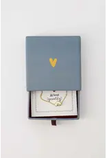 Armband hartje Jij bent geweldig