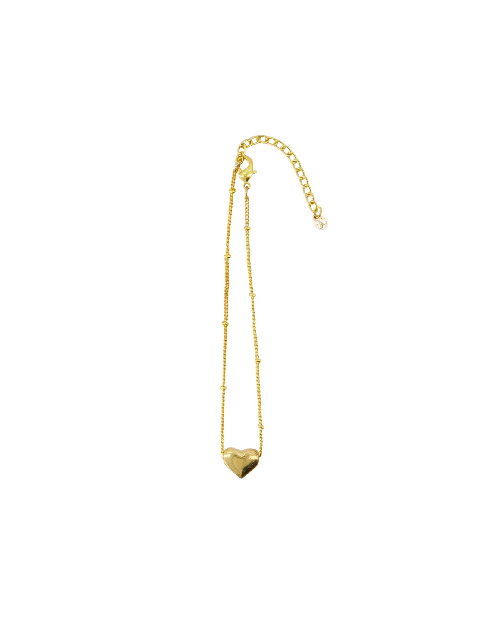 Armband hartje Jij bent geweldig