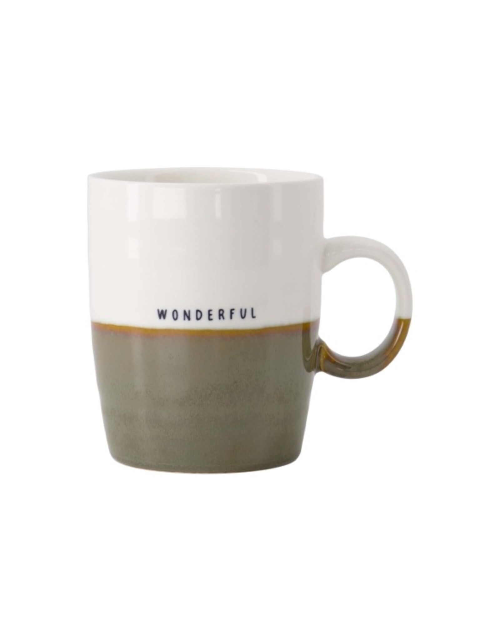 Theemok Wonderful wit/donkergroen