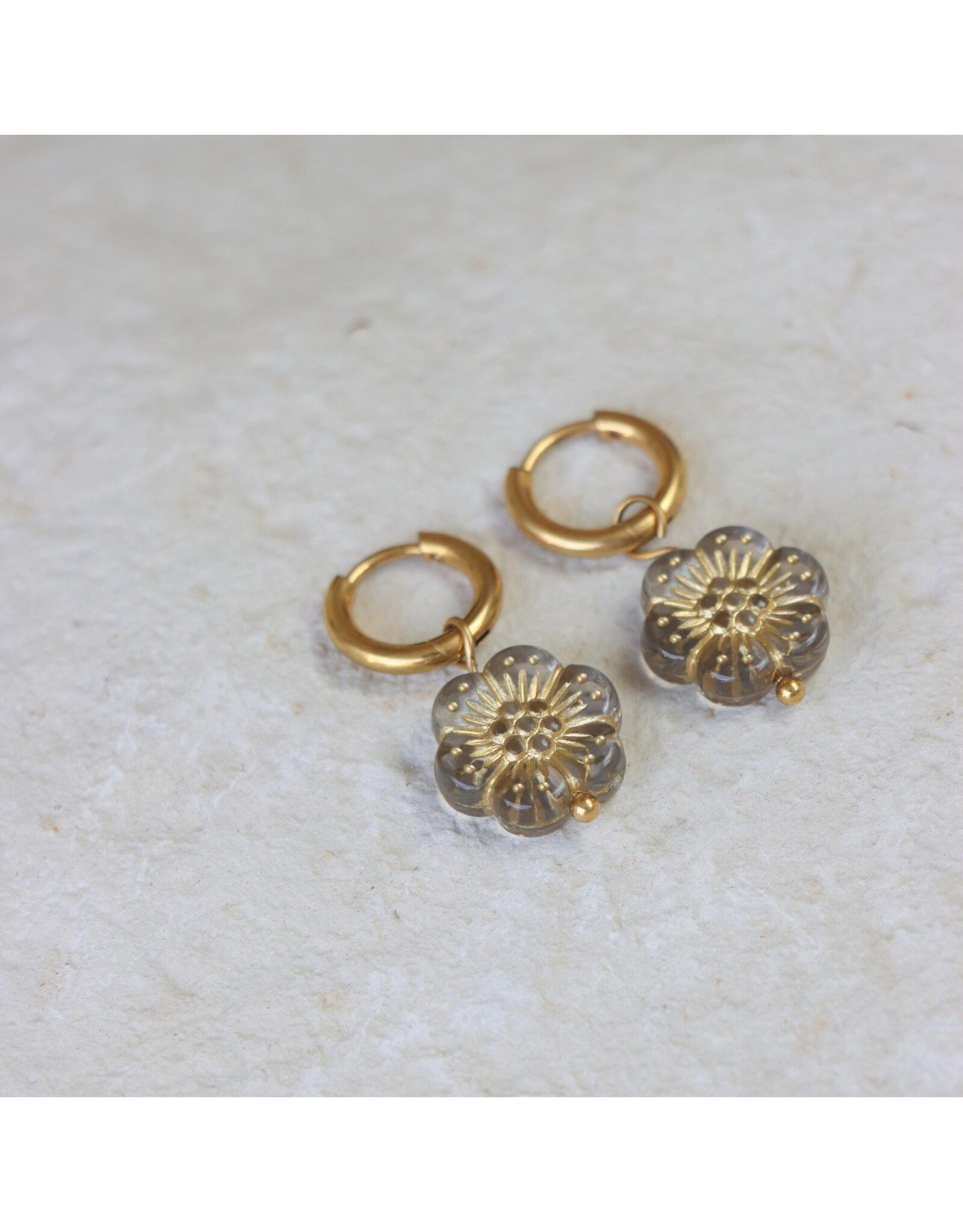 Oorring enkel bloom