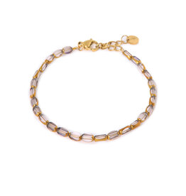 Armband grey glow