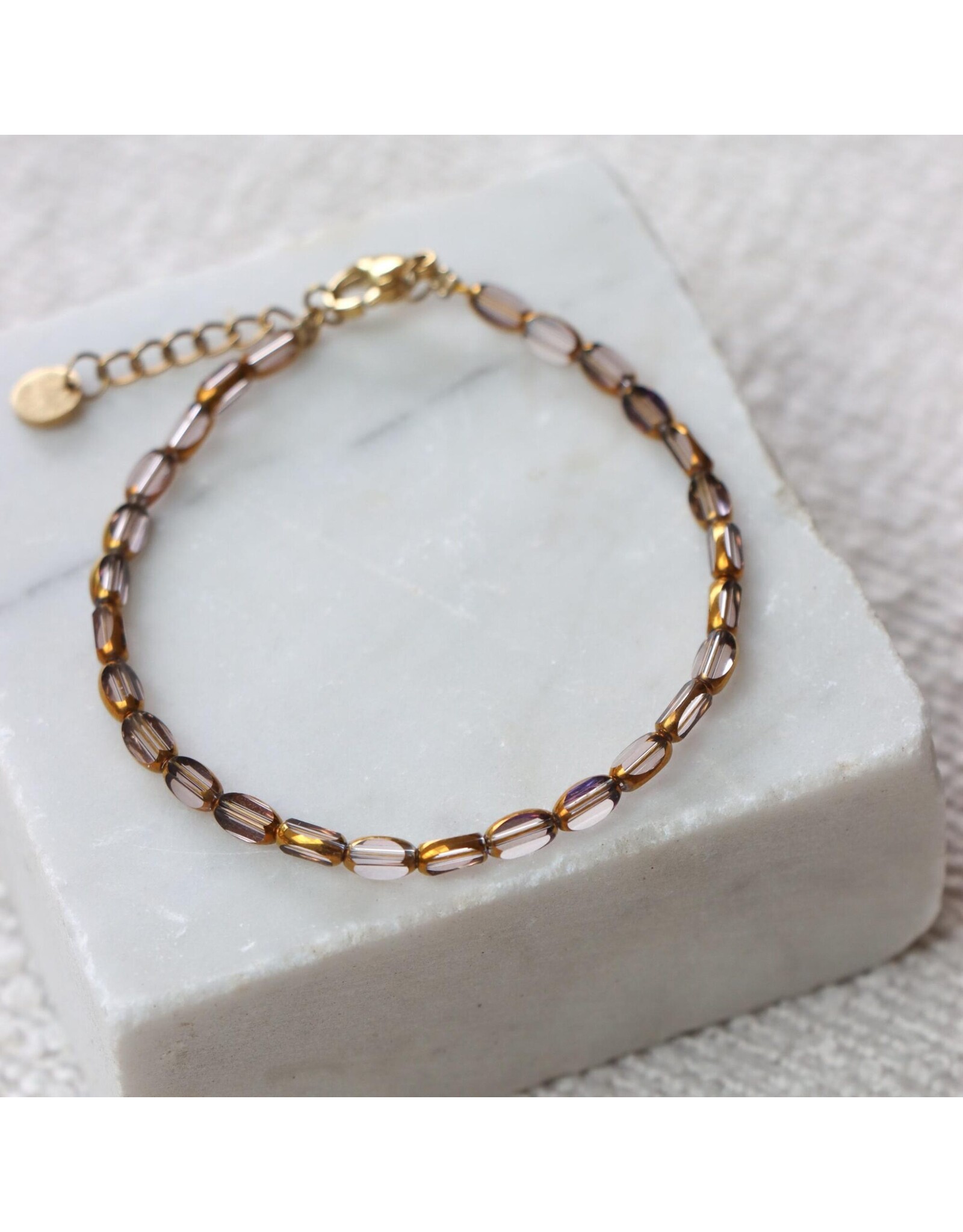 Armband grey glow