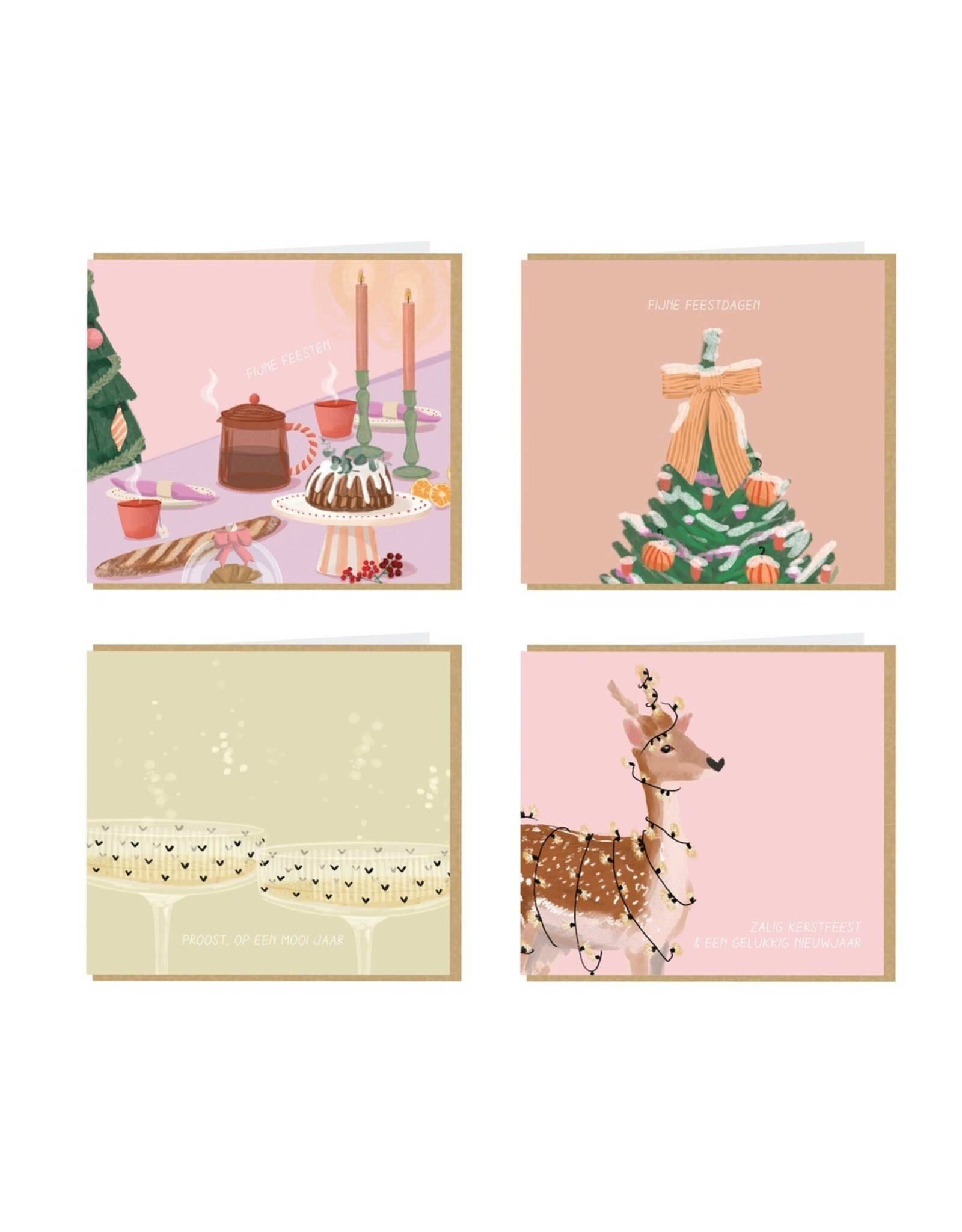 Box Kerst/Nieuwjaarskaarten KM vol