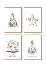 Box Kerst/Nieuwjaarskaarten KM rechthoek vol