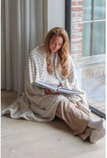 Plaid ribbel sand Plaid ribbel sand