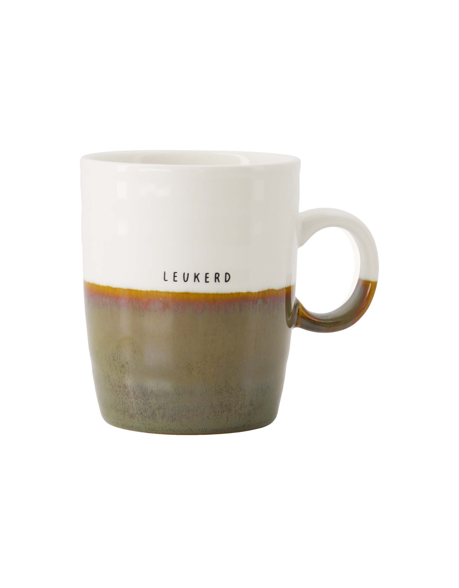 Theemok Leukerd wit/groen