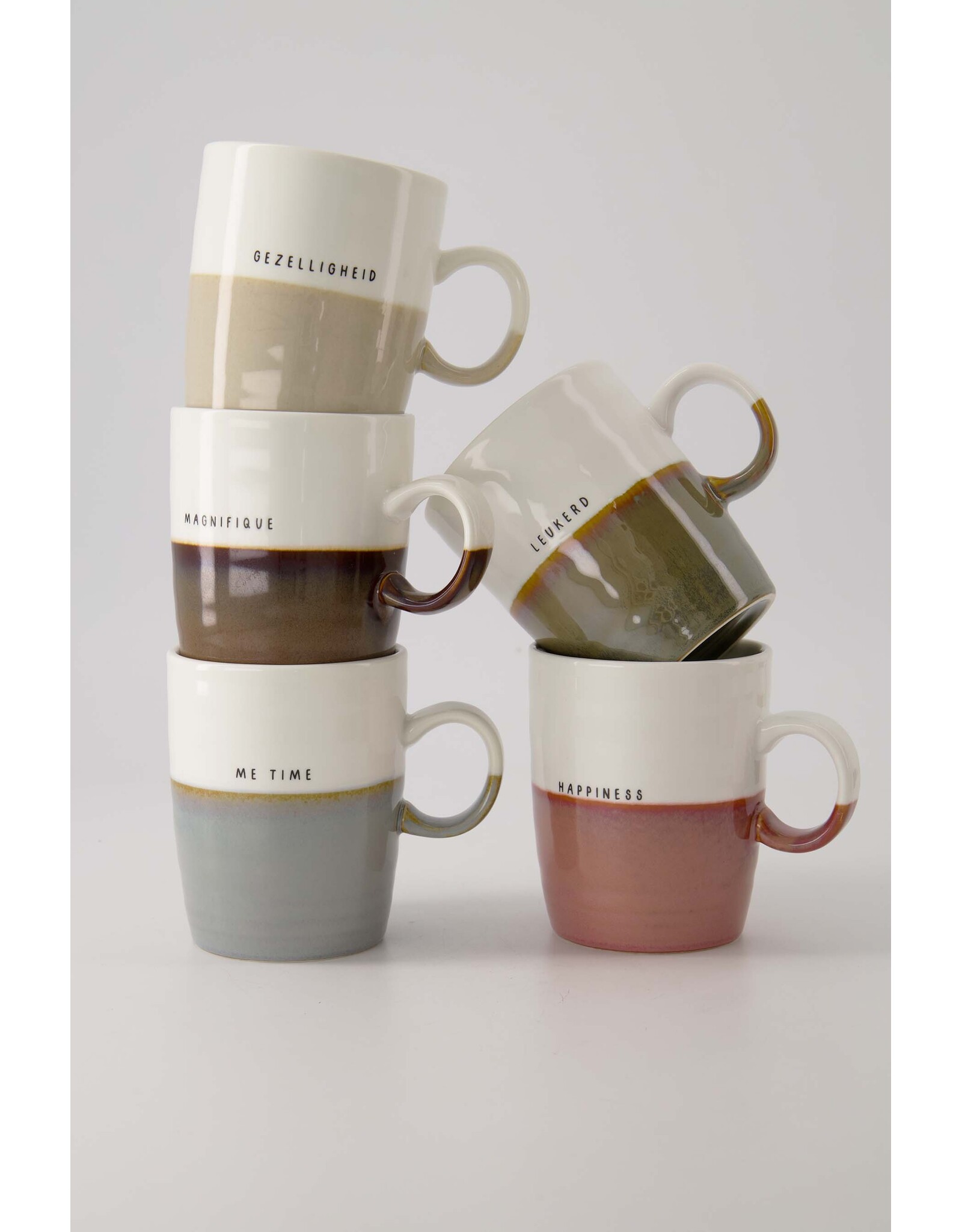 Theemok Gezelligheid wit/beige