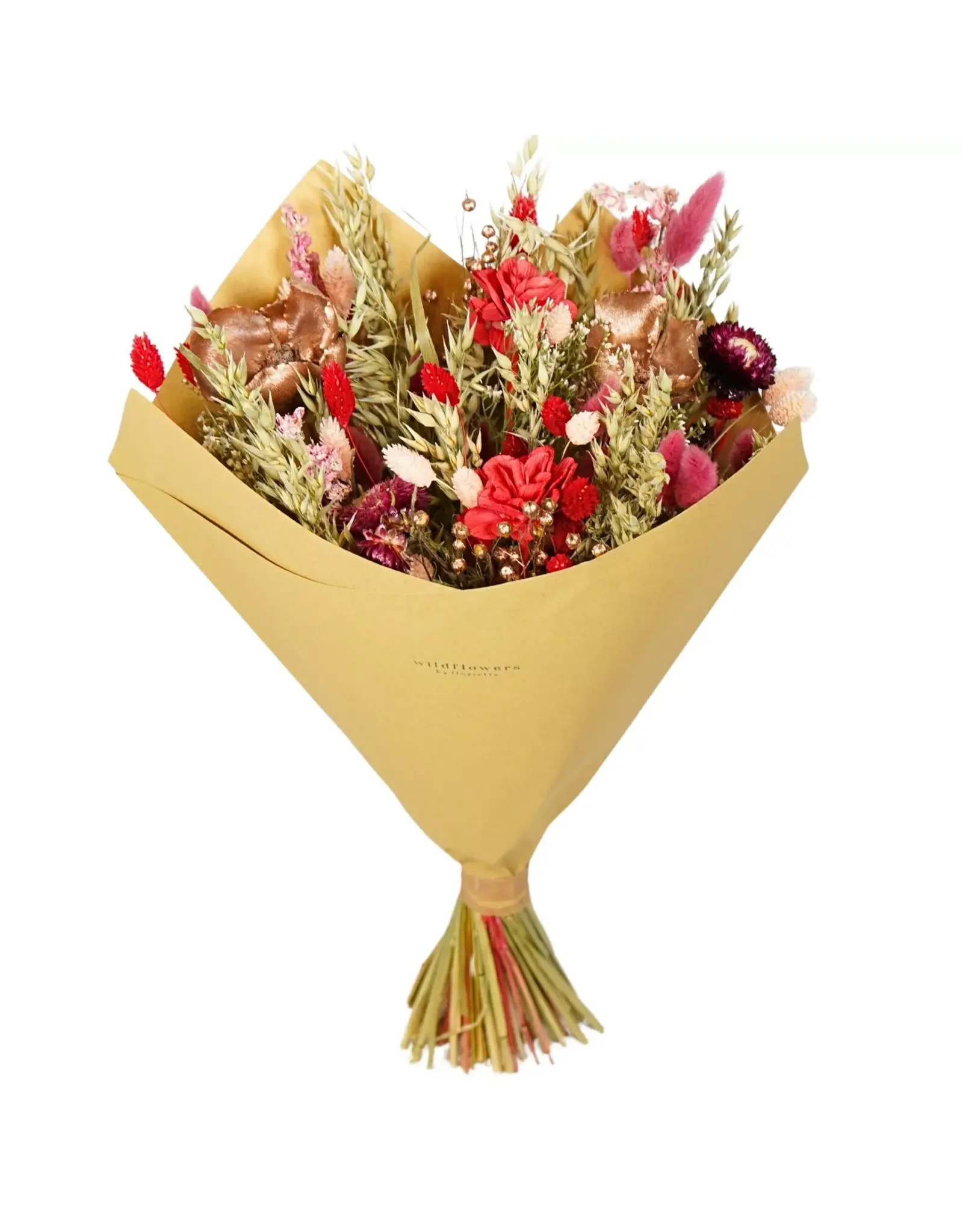 Droogbloemen Red allure