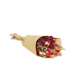 Droogbloemen small red