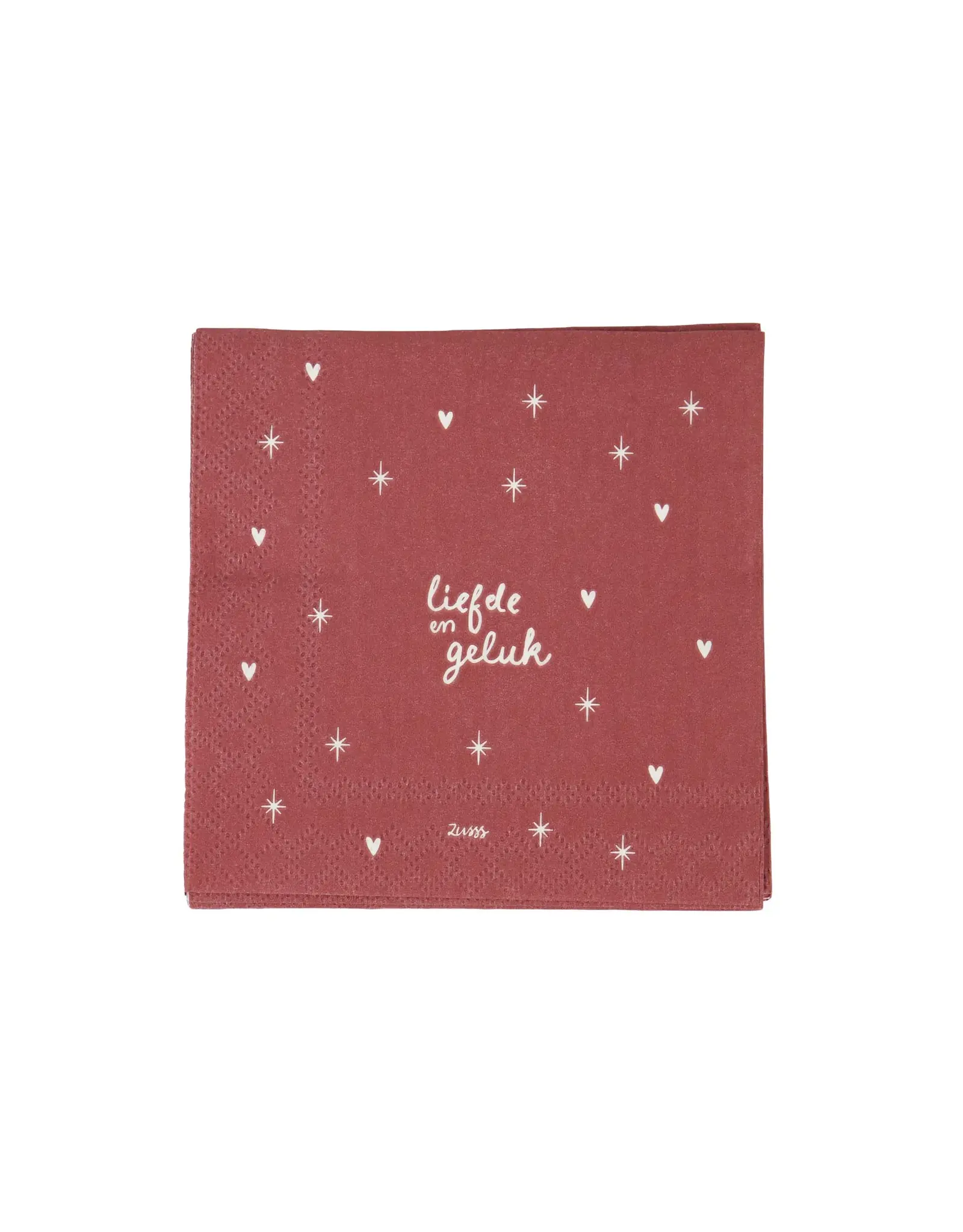 Servetten Liefde en geluk