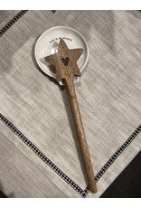 Lepelhouder + spatel Ster in de keuken