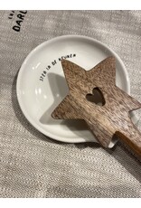 Lepelhouder + spatel Ster in de keuken