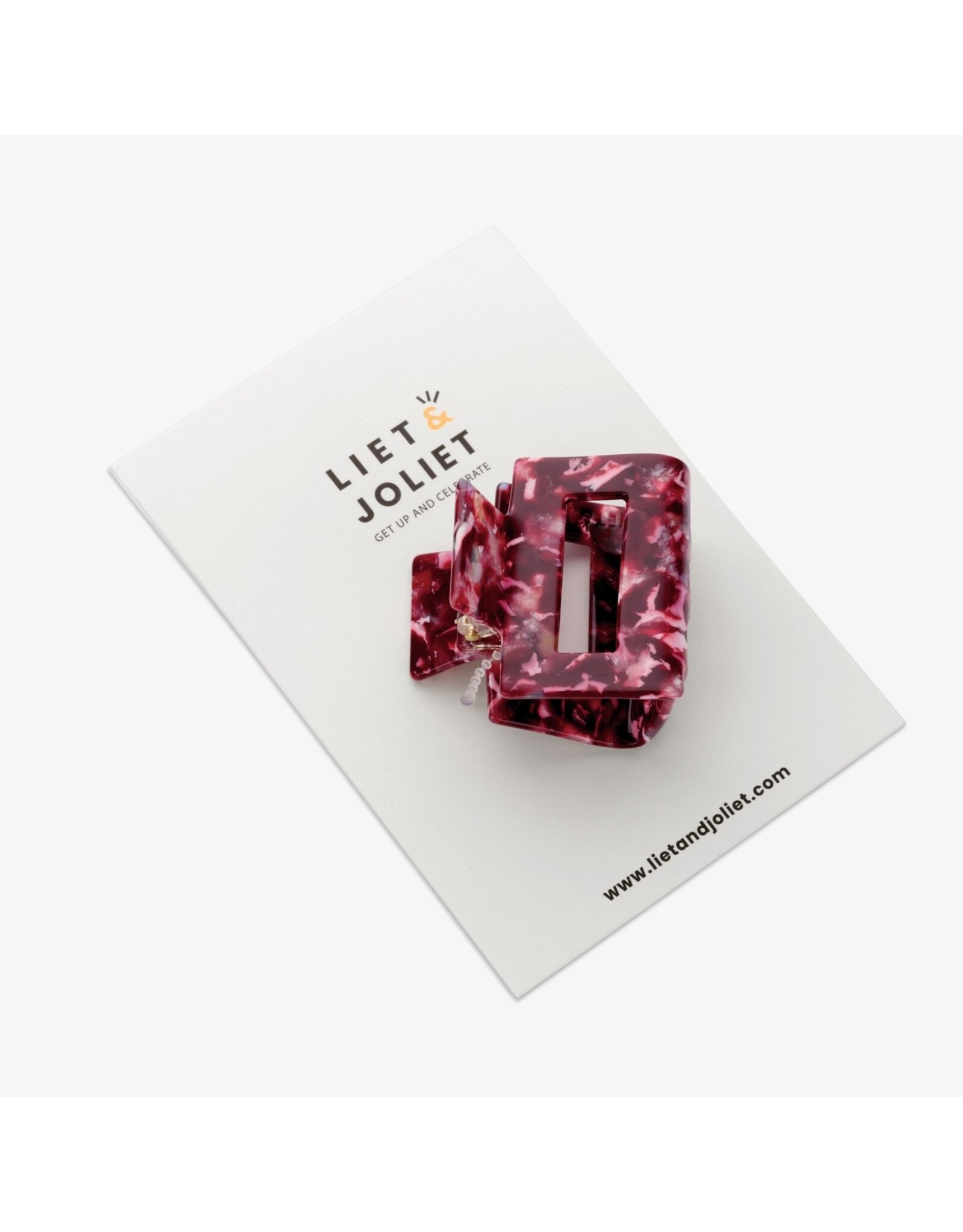 Haarspeld milly bordeaux