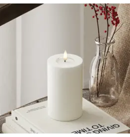Led kaars wit