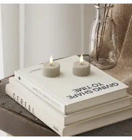 Set 2 Led theelichtjes sand