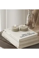 Set 2 Led theelichten jumbo sand