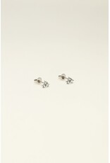 Studs steentjes zilver