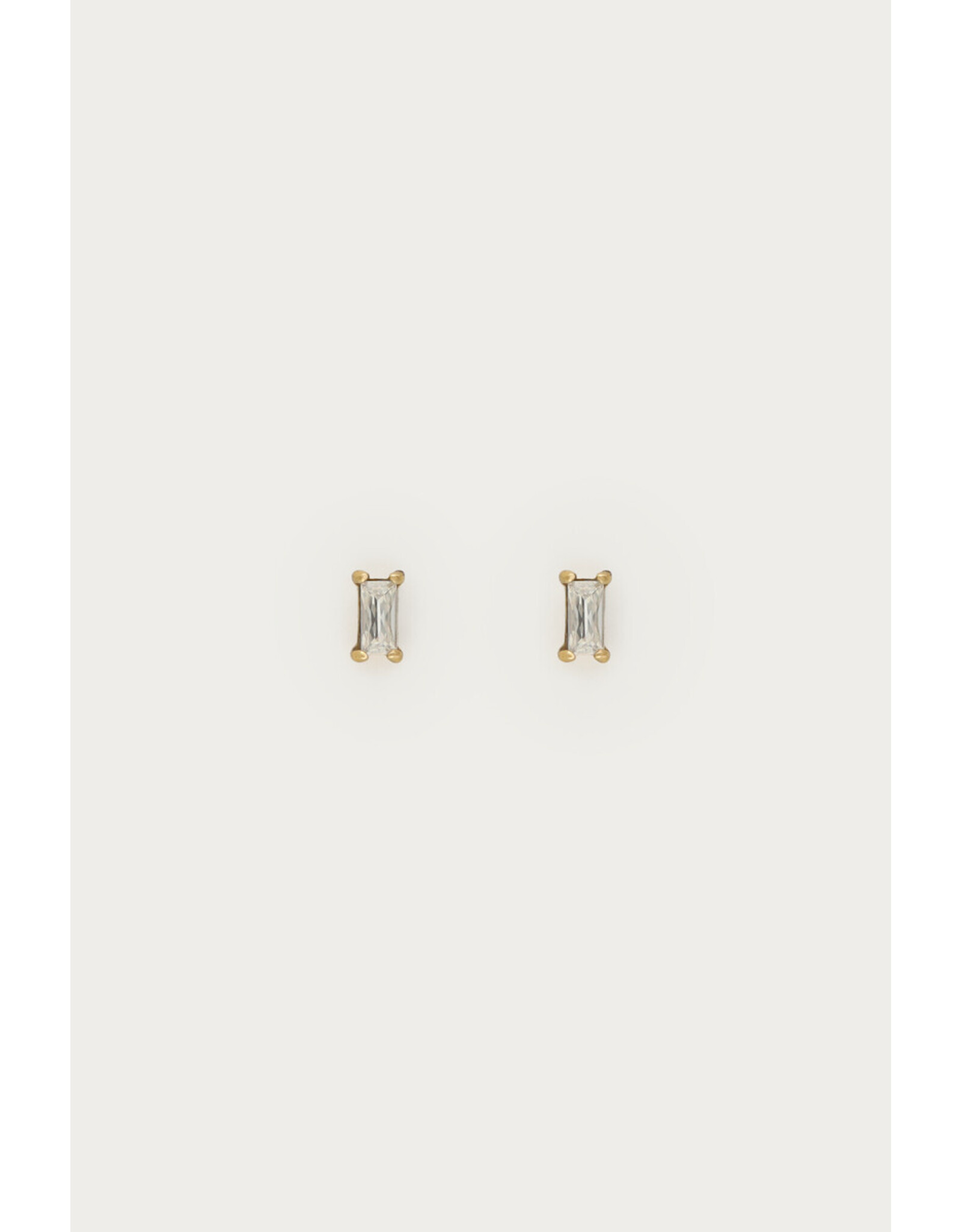 Studs steentje rectangle