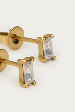 Studs steentje rectangle