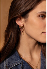 Set 3 oorringen rood