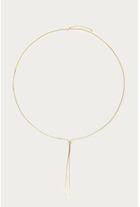 Lange ketting met koorden