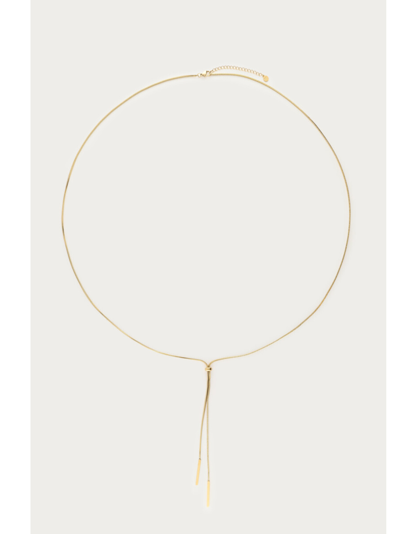 Lange ketting met koorden