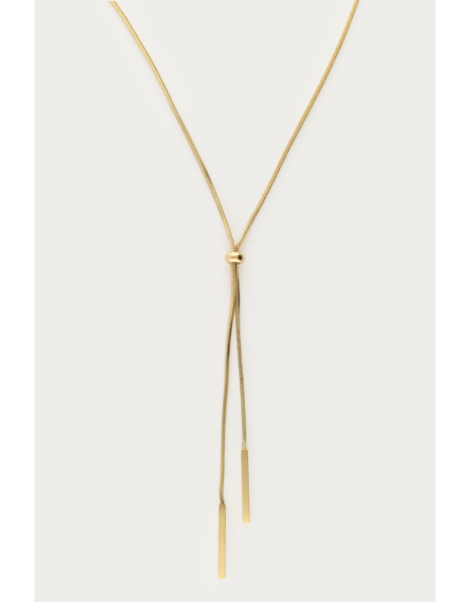 Lange ketting met koorden