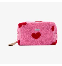 Toilettas hartjes roze