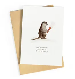 Wenskaart Ik ben er voor je