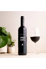 Rode wijn Proost