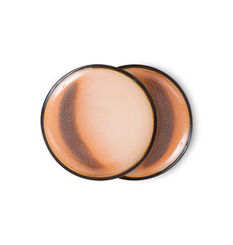 Set 2 dessert plates horizon