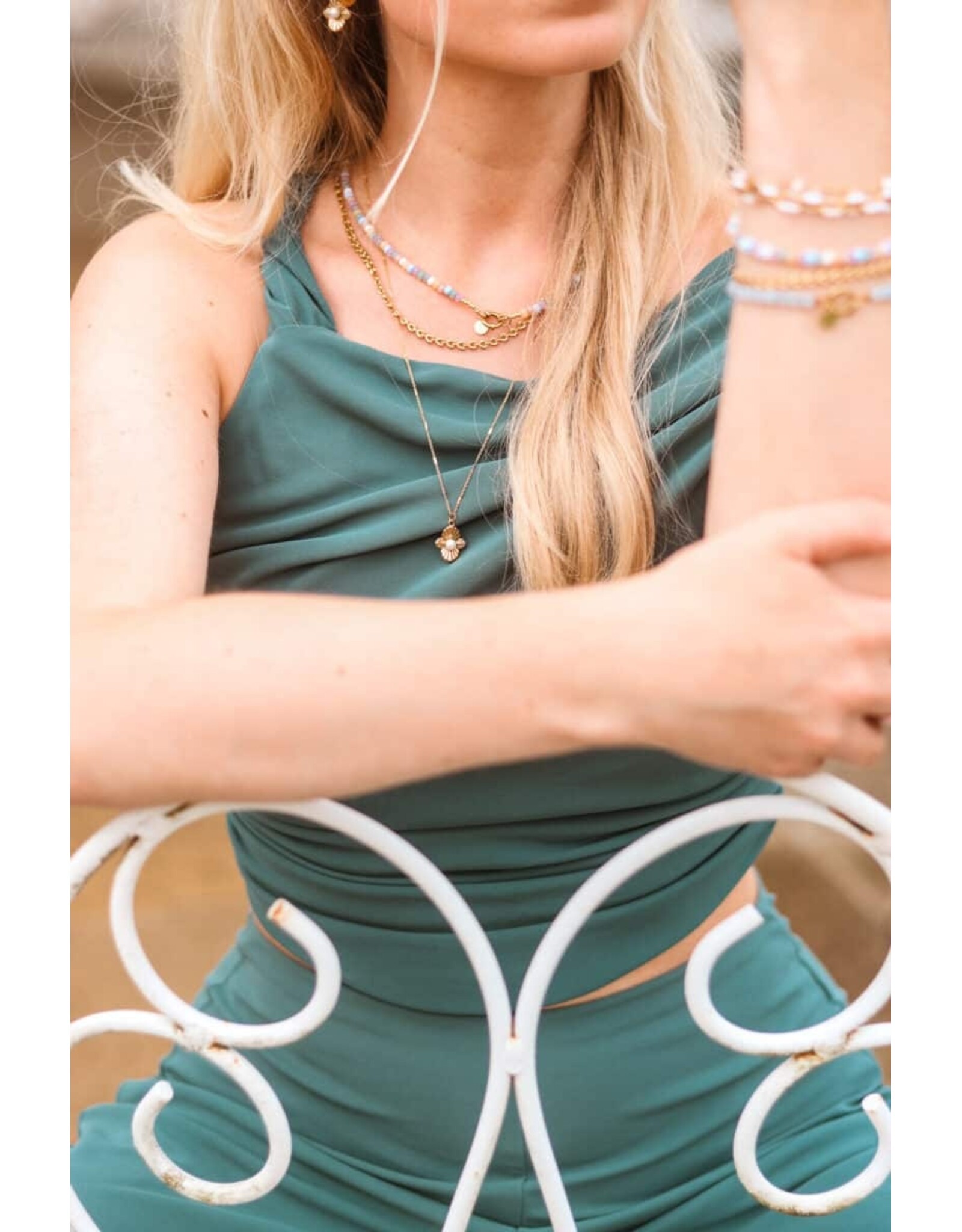 Ketting hidden pearl