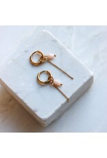 Oorring chain nude 1 stuk