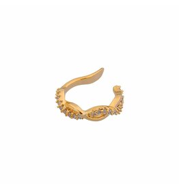 Twisted earcuff