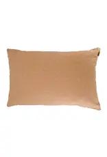 Kussen streep roze velvet