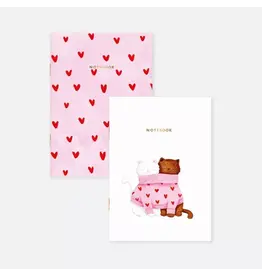 Duo pocket notebook cats