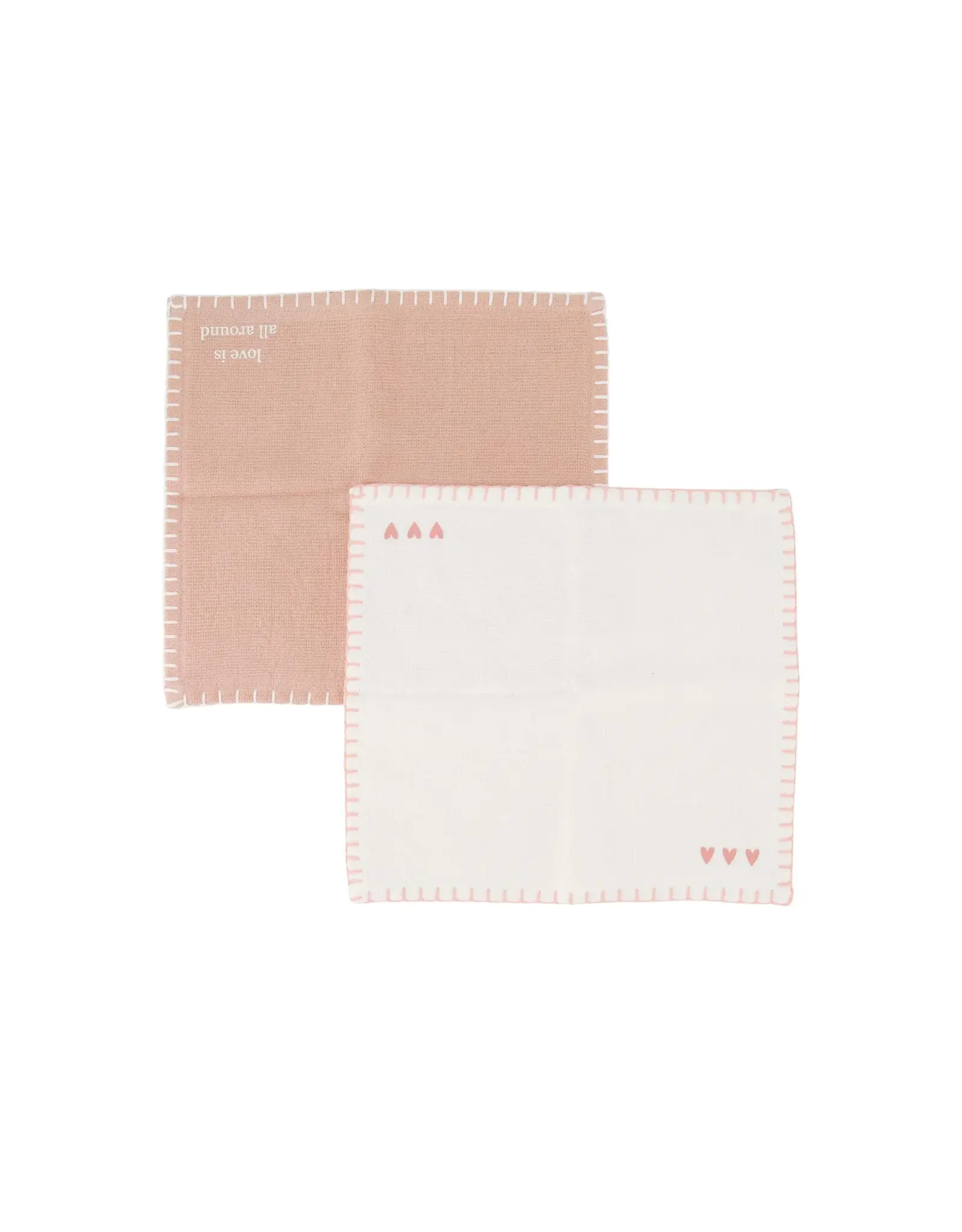 Set van 2 vaatdoekjes Love is all around