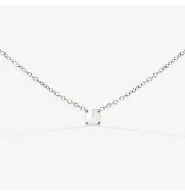 Ketting dream pearl silver