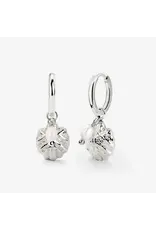 Oorringen ocean silver