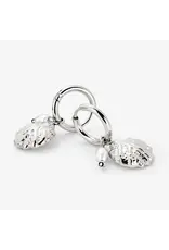 Oorringen ocean silver