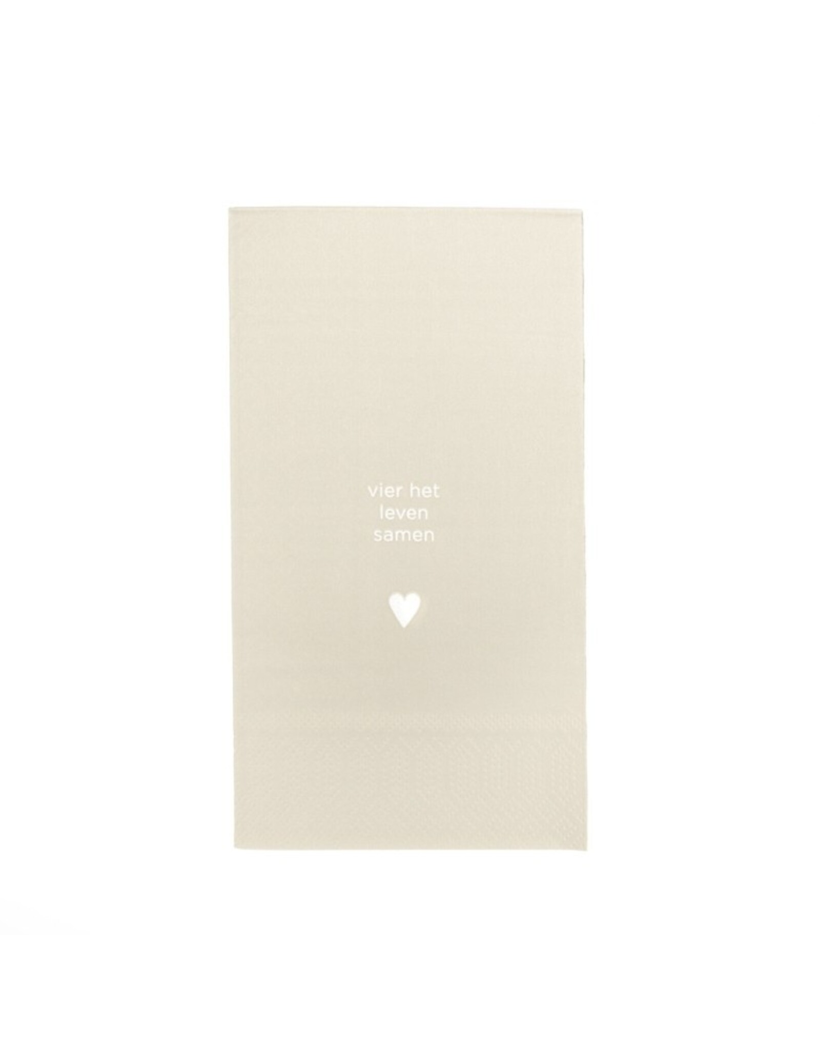 Servetten Vier het leven samen