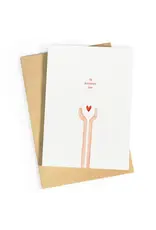 Wenskaart Ik koester jou