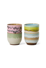 Set 4 Café cups Deco