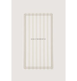 Servetten streep Genietmomentje