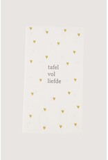 Servetten Tafel vol liefde
