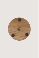 Set 4 onderzetters parelmoer