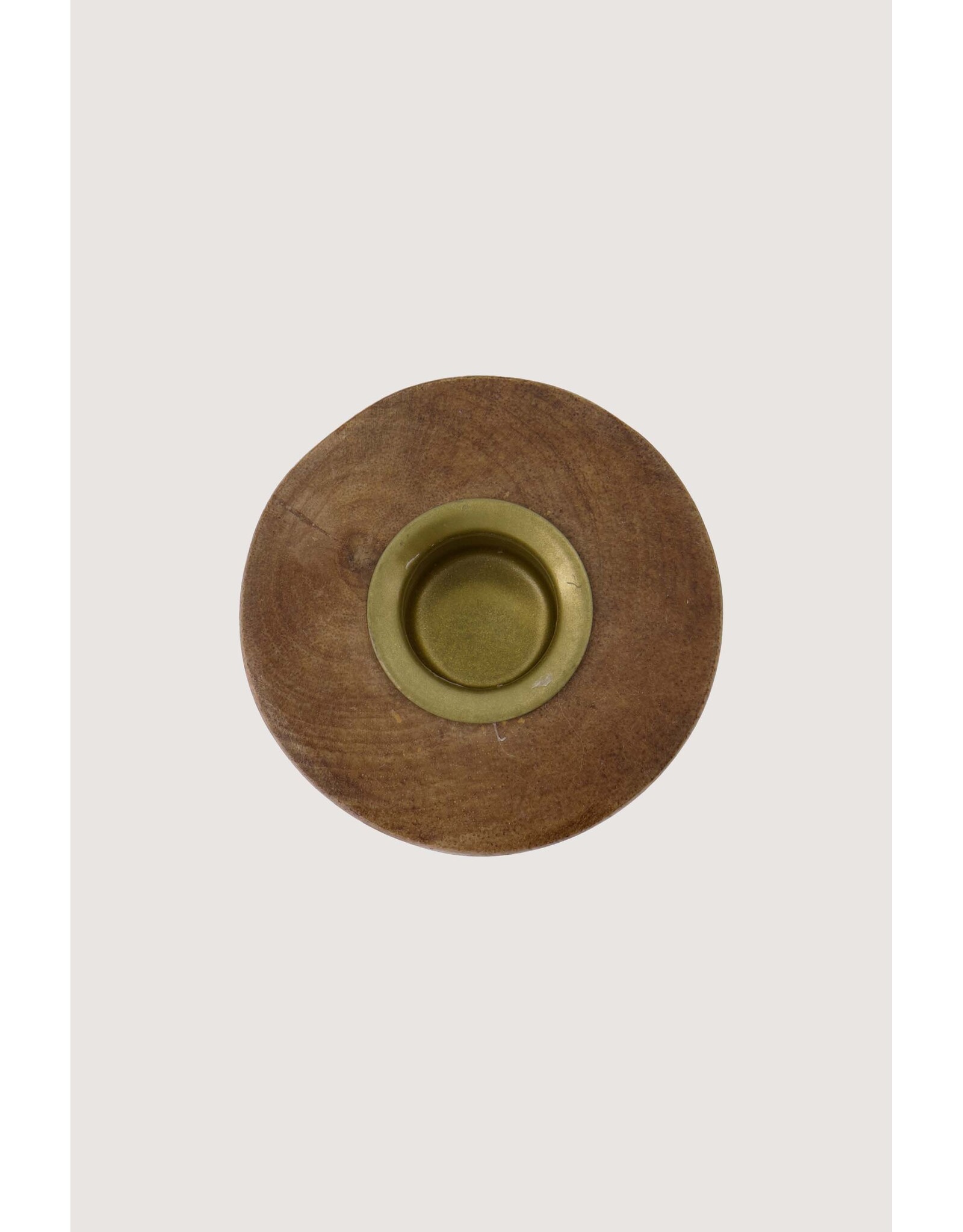 Kandelaar hout hartje