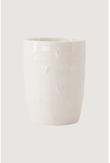 Koffiemok hartjes wit