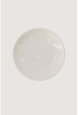 Dipschaaltje hartjes wit