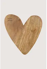 Borrelplank hart Be full of love